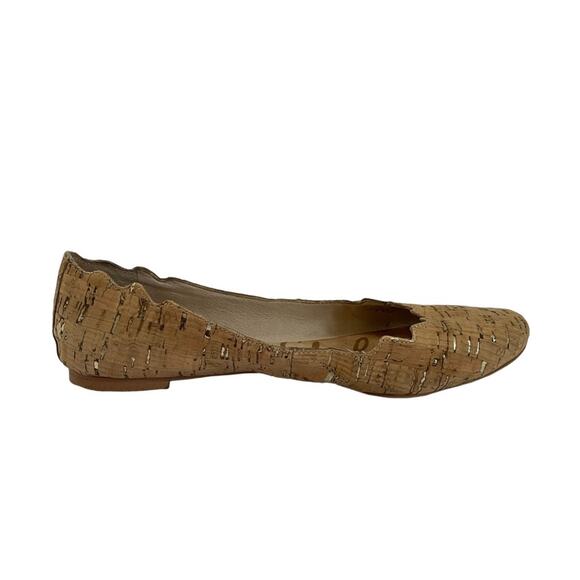 Sam Edelman Augusta Cork Ballet Flats - Picture 2 of 10